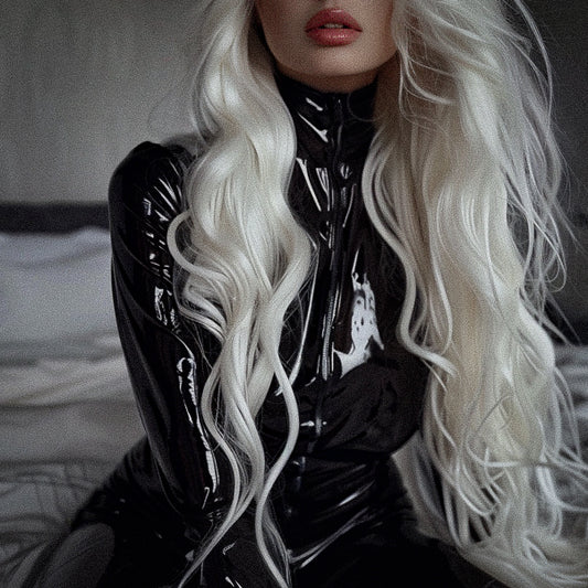 girl in femdom latex suit, femdom audio porn